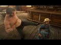 Red Dead Redemption 2 PC 60FPS - Saloon Fights Vol.30 (Euphoria Physics)