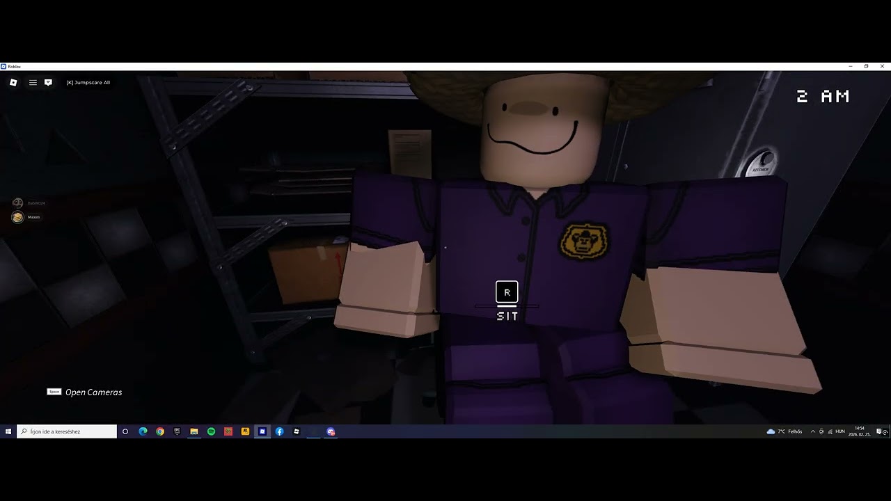 freddy night 2 Tigris Gofrival de nem sikerült kivini