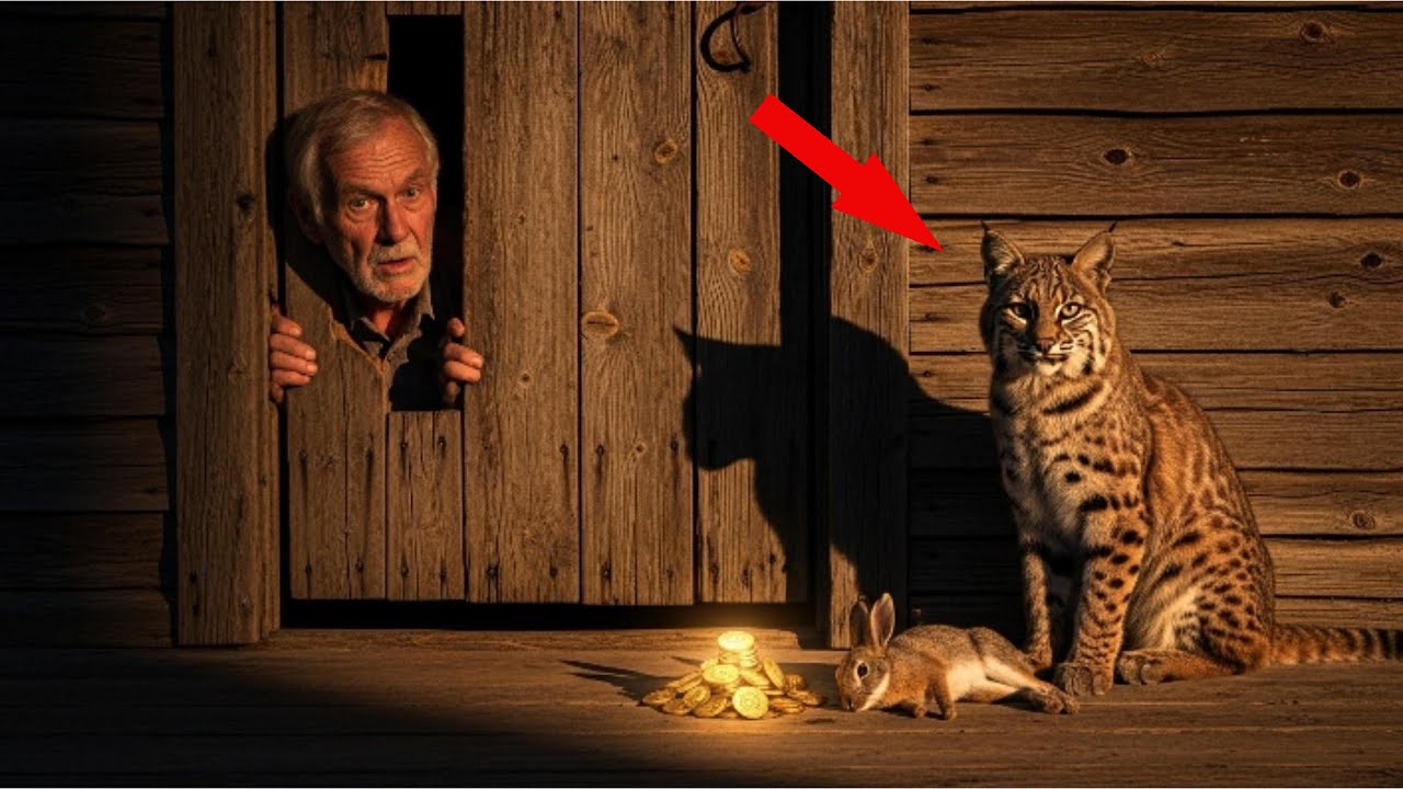 I Saved a Wild Bobcat from the Mud. 24 Hours Later, He Left This on My Porch…