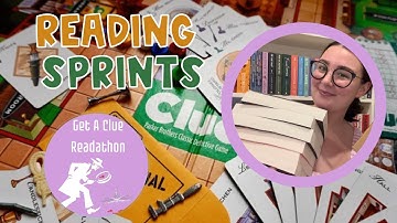 Get A Clue Read-A-Thon Reading and Productivity Sprints!