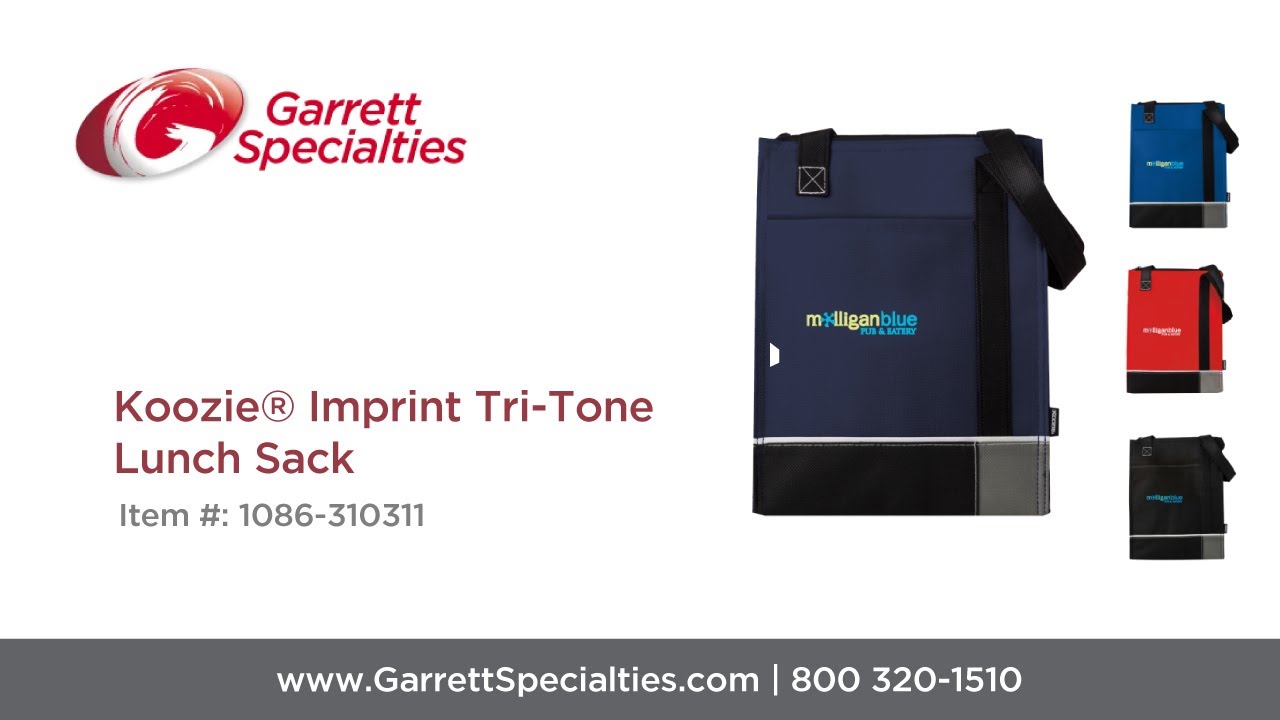 Koozie® Imprint Tri Tone Lunch Sack