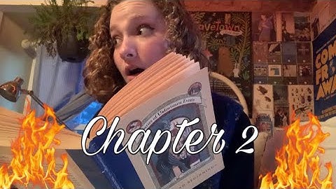 A Series of Unfortunate Events: A Bad Beginning Chapter 2 (ft. my cat)