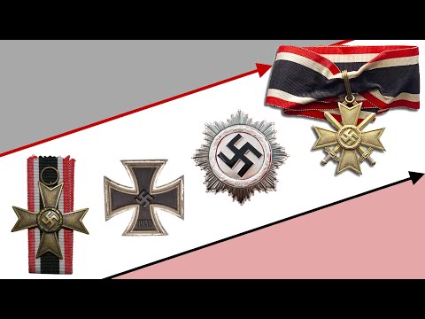 Видео: 2 СЕРИЯ. Старшинство боевых орденов Вермахта и Ваффен СС | Иерархия наград Третьего Рейха.