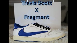 Travis Scott Jordan 1 Low x Fragment Unboxing & Full Review! - YouTube