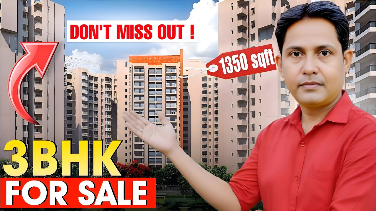 3BHK For Sale In Noida Extension | 1350 Sqft Flat Tour | Best Property | Ready To Move | Noida Homes