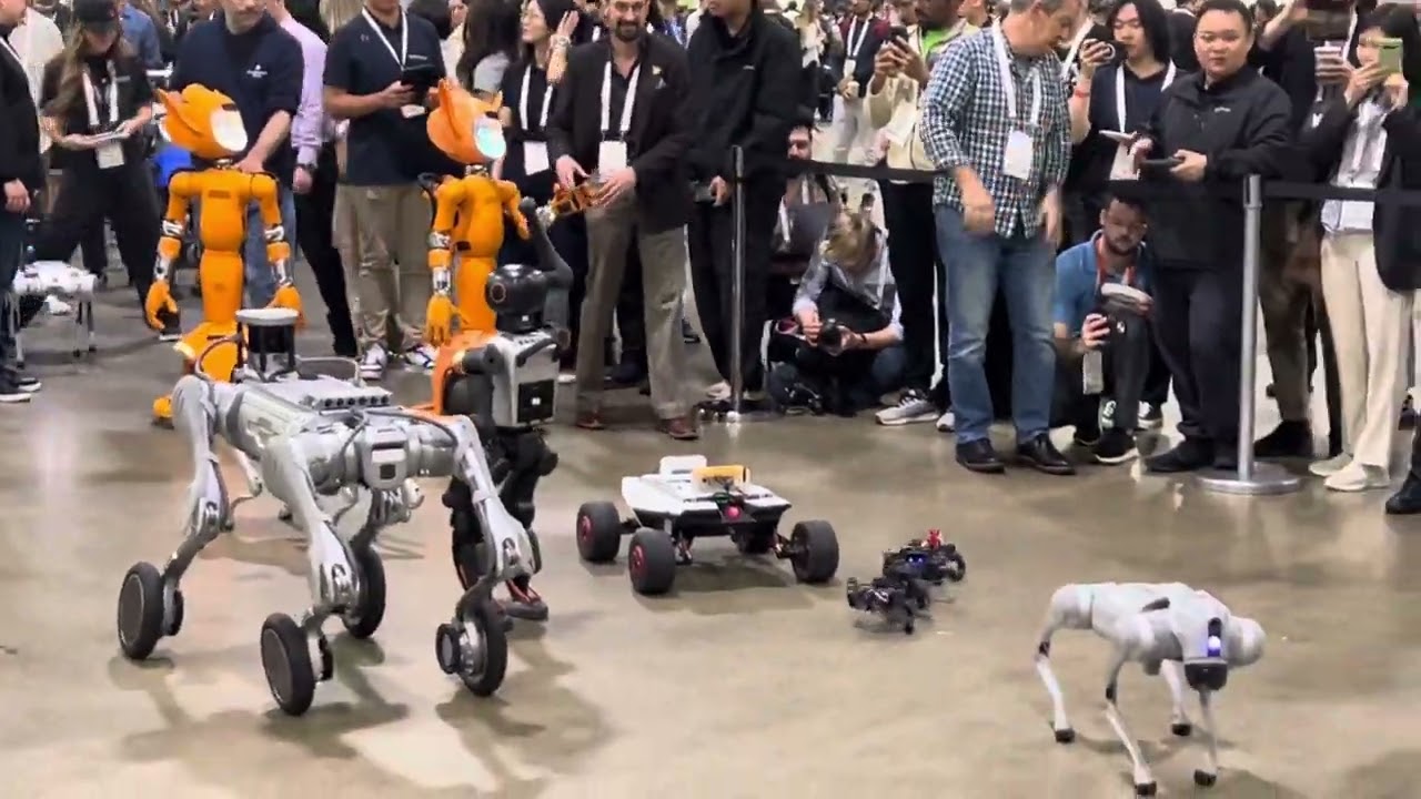 Robot parade IEEE RAS ICRA25 @ Atlanta - YouTube