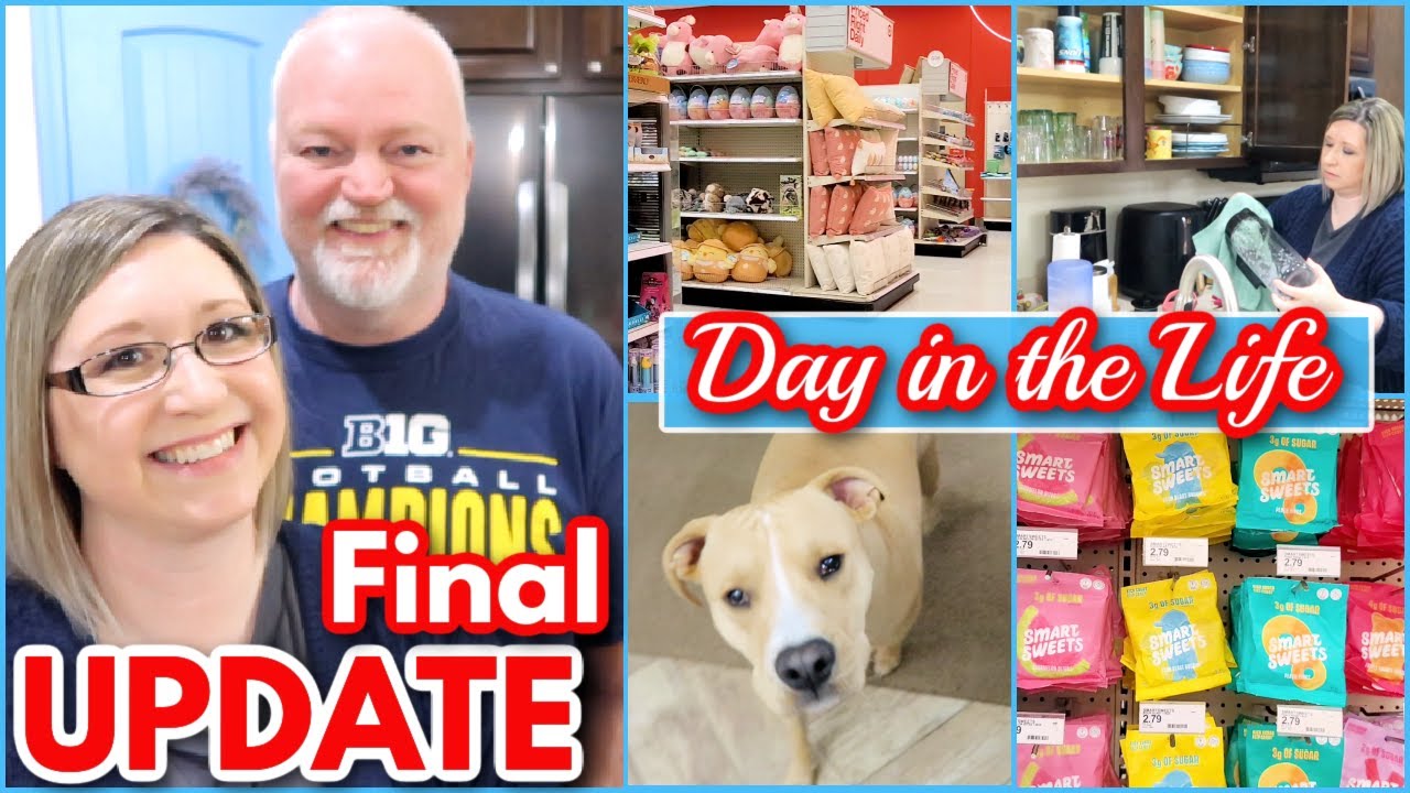 DAY IN MY LIFE VLOG || Update on Jason || Target Shop with me & Haul || Homemaking Motivation
