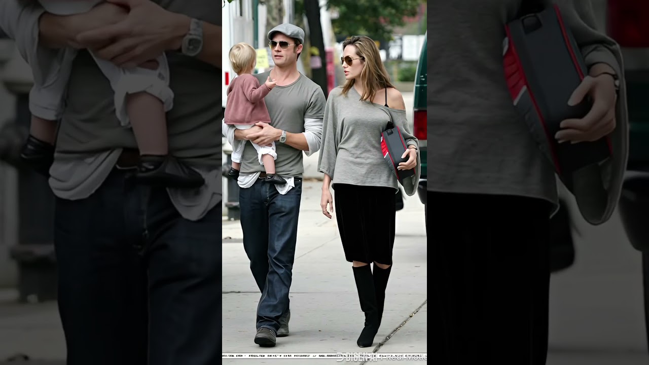 Angelina Jolie Walks with Her Family  A Heartwarming Public Moment