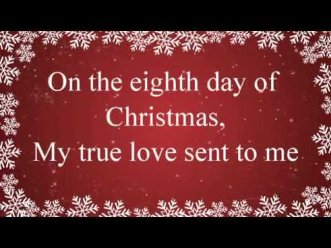 Twelve Days of Christmas with Lyrics Christmas Carol \u0026 Song Children Love to Sings