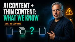 Did AI Content Trigger a Google Thin Content Manual Action