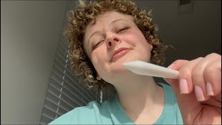 ASMR Doing Your Makeup With An Apple Pencil! (Actual Camera Touching)