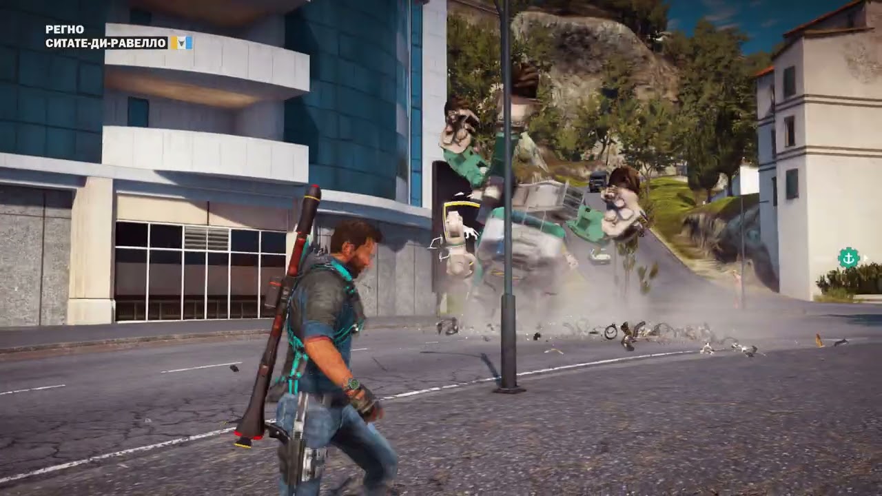 Just Cause 3 | Funny mech. Sorry for rus language