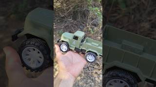 बच्चों देखो हमे मिला Militry Truck 🚒 | Gadi wala cartoon | Toys video | Kids Cartoon Video #shorts