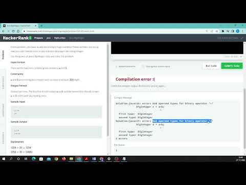 HackerRank Java : BigInteger