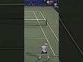 Jim Courier's PERFECT net play! 👌