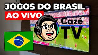 How to Watch Brazil Matches LIVE on CazéTV screenshot 1