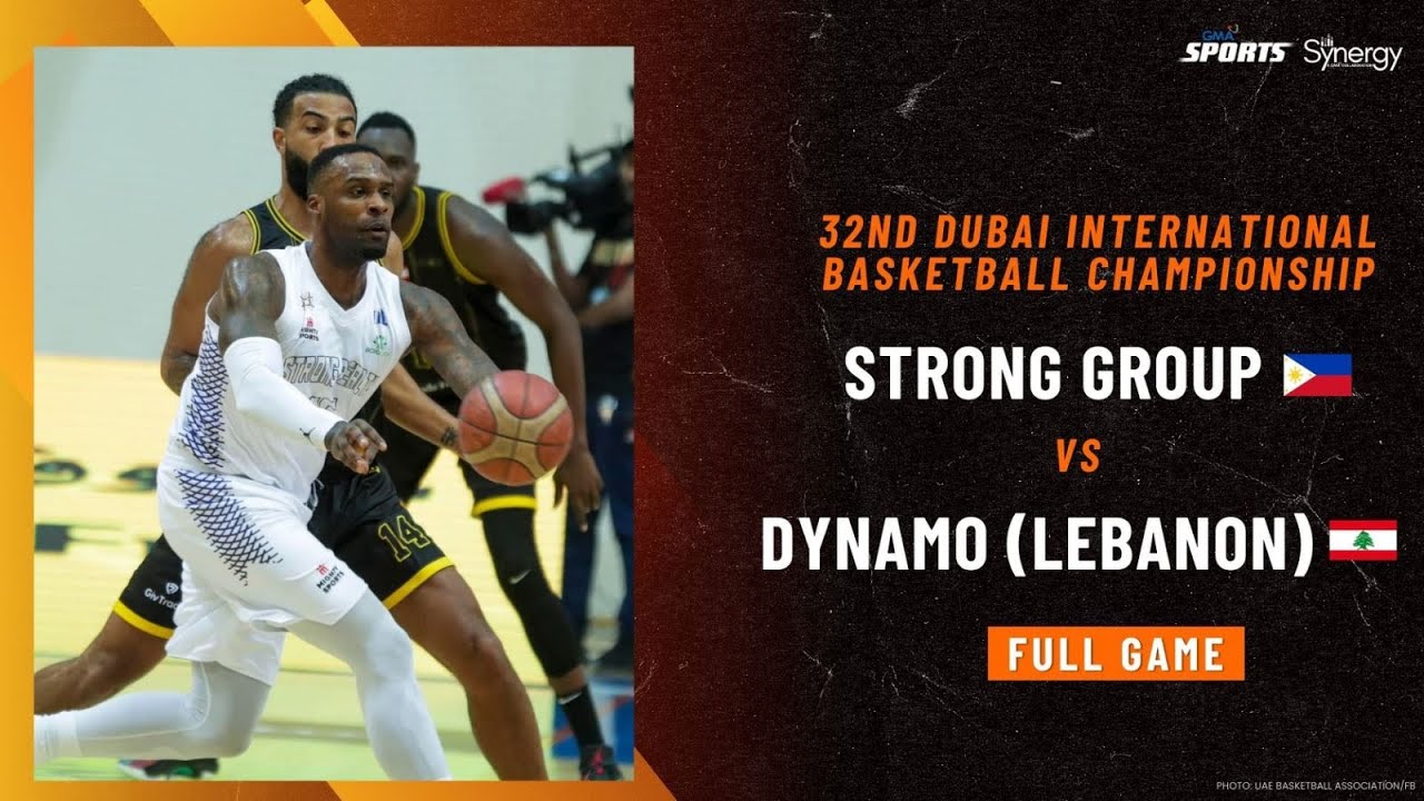 Strong Group vs. Dynamo (Lebanon) 32nd Dubai International Basketball