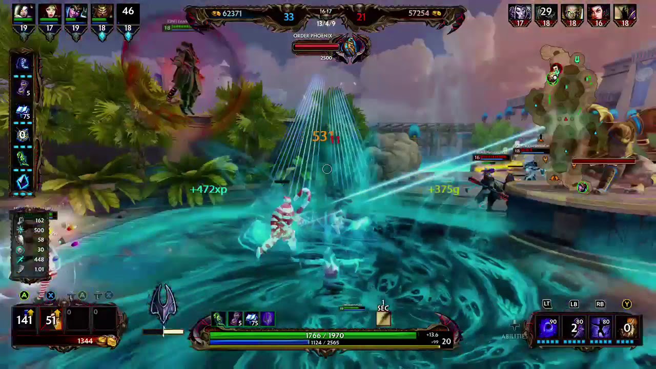 Hel quadra Phoenix dive clash