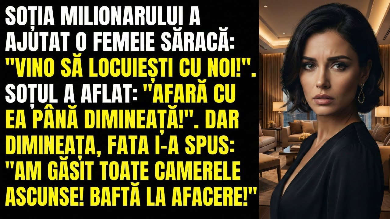 Soția unui milionar s-a îndurat de o fată fără adăpost care îngheța de frig. „Vei locui la noi...
