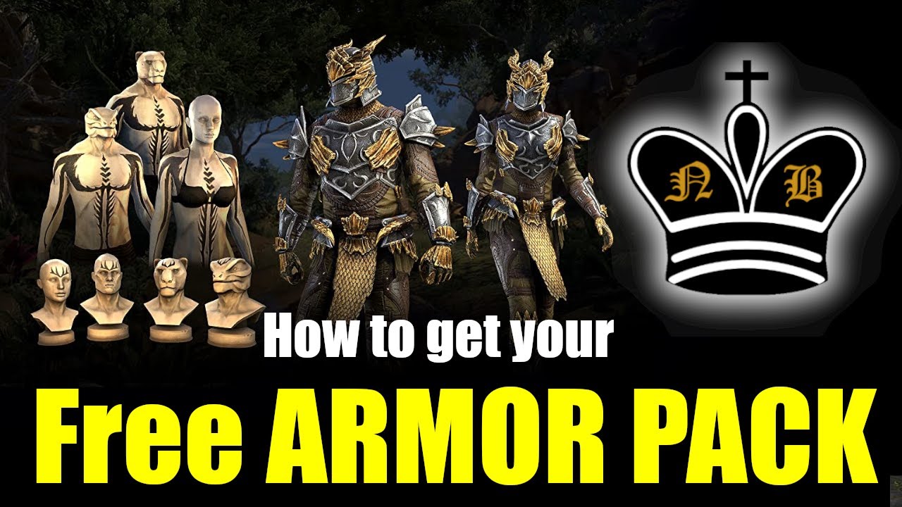 ESO How to get the free Dragon Slayer Armor Pack in The Elder Scrolls