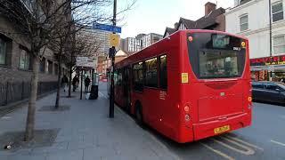 Journey on bus route 166 (Purley Downlands Precinct - Coombe Road)