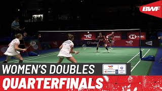 TotalEnergies BWF Sudirman Cup 2021 | Chen/Jia (CHN) vs Fruergaard/Thygesen (DEN) | QF