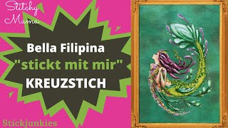 18.Stickt mit mir🪡Bella Filipina🧜🏻‍♀️Enchantress of the Abyss🧜🏻‍♀️Kreuzstich screenshot 3