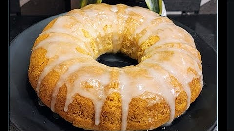 Eggless Lemon Bundt Cake | No Oven, No Butter | Tangy Glazed Perfection! | Sukanti