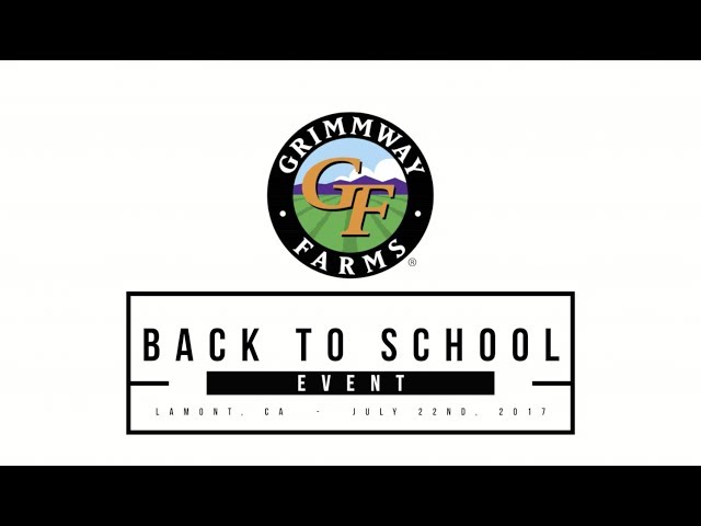Community Back to School event in Lamont, CA