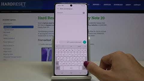 How to Change Keyboard Language in SAMSUNG Galaxy Note 20 – Find Keyboard Dictionary