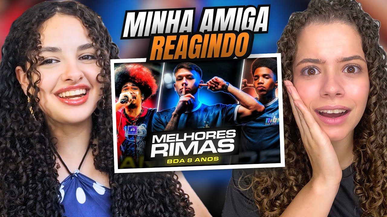 REACT AS MELHORES RIMAS DA BDA 8 ANOS! 🔥