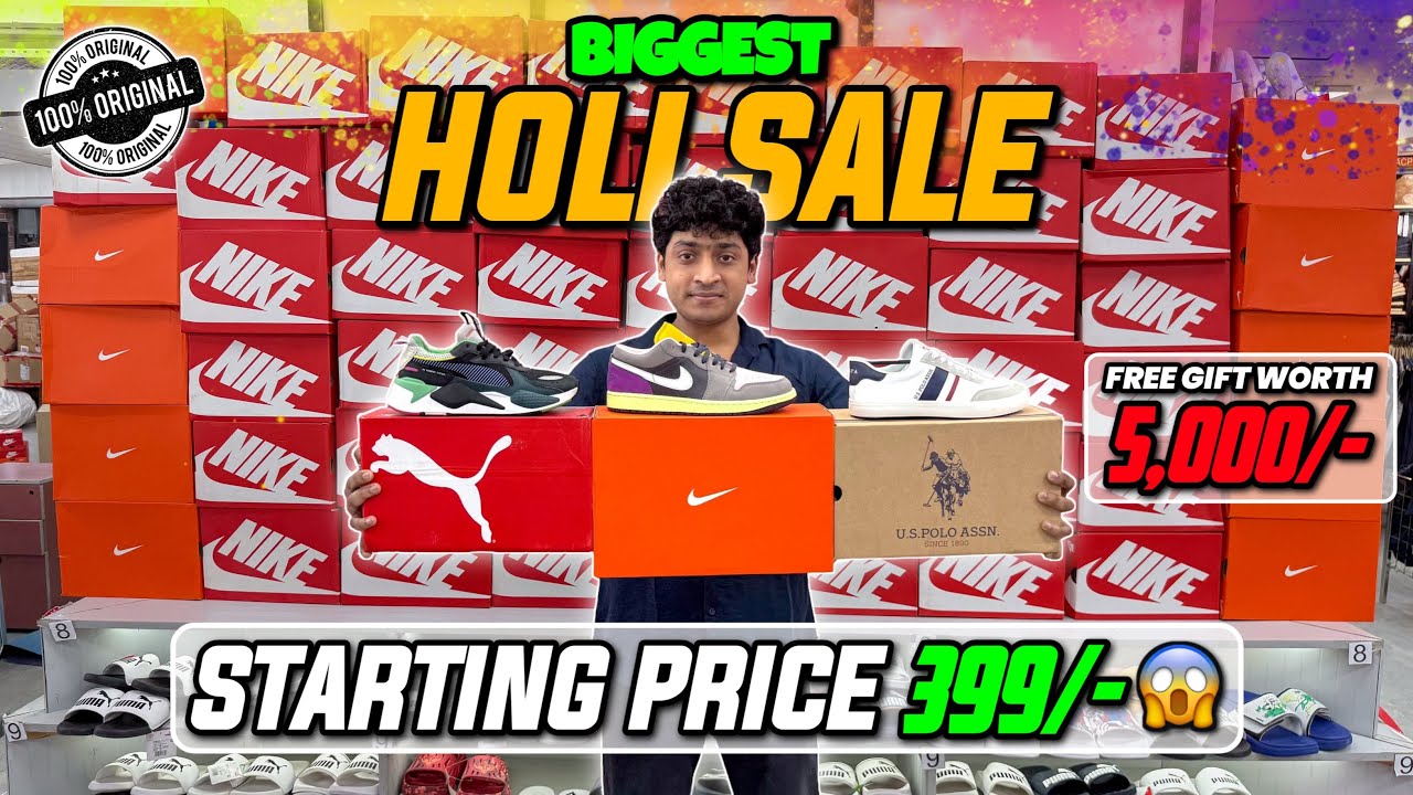 100% Original Shoes😱 | Discount upto 90% Off | Big Brands Retail n Wholesale | XZIZT 