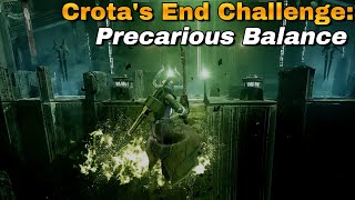 Precarious Balance Challenge Guide For Normal Master w F2P Full Clear Crota s End 2nd Encounter