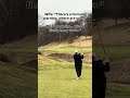 Can’t leave an empty golf course, even for a tornado warning.