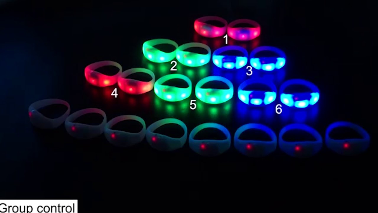 DMX Program Remote Control Bracelet. - YouTube