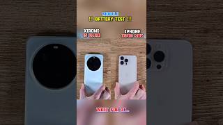 ⚡😱 XIAOMI 15 ULTRA VS IPHONE 16PRO MAX BATTERY TEST!!