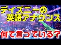 【ディズニーで英語力アップ④】英語アナウンスは何て言っているのか？ リゾートライン、マーメイドラグーン編