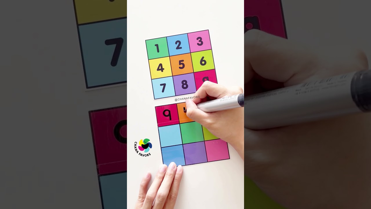 Kids Activity 🧩 | Color Number Match 
