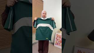 HLPD Weirdworld Kaos Tshirt Boxy Oversize Pecah Pola - Chiv Polos Beige