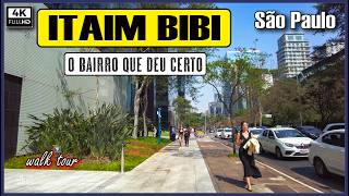 [4K] The neighborhood that worked in São Paulo: Itaim Bibi #saopauloape #saopaulowalkingtour #sao...