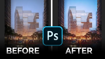 Post Production 008 | Postproduction process for Exterior Rendering | 4pixos Academy