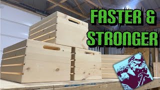 How to make Steve Ramsey’s crates...BUT...