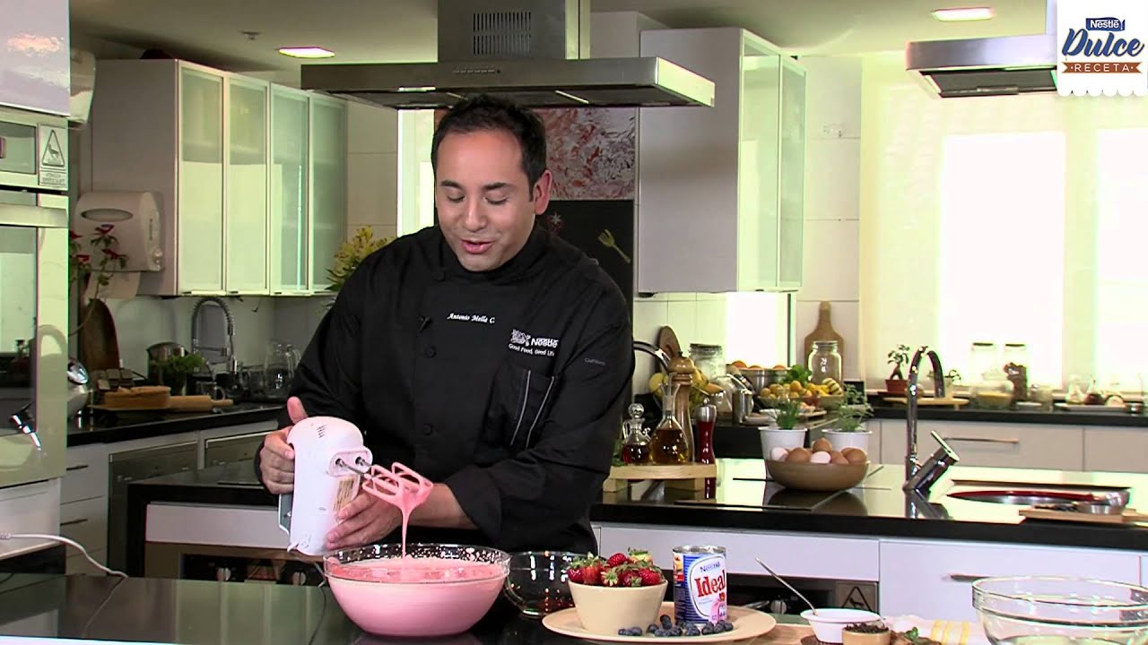 Bavaroise  de frutilla