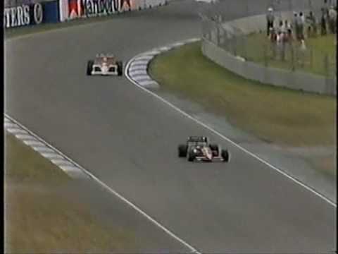 Berger barges his way to the front at Adelaide 1988