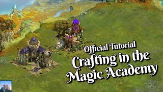 Official Tutorial: Crafting in the Magic Academy | Elvenar screenshot 1