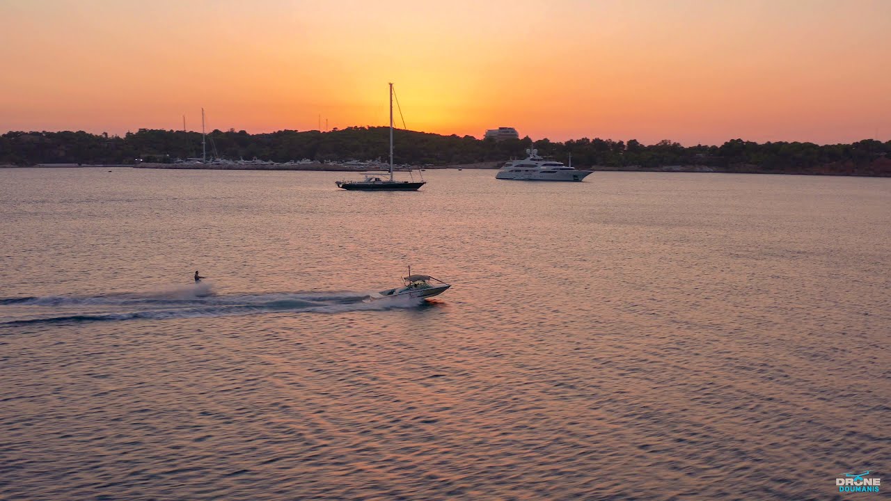 Wakeboarding in Vouliagmeni, Greece | 4K