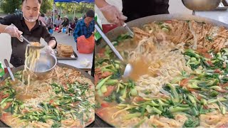 【Love Kitchen】🙏🙏Free noodles for the elderly in rural areas