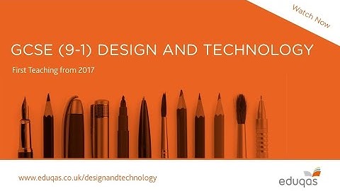 WJEC Eduqas GCSE (9-1) Design and Technology – overview of the new specification