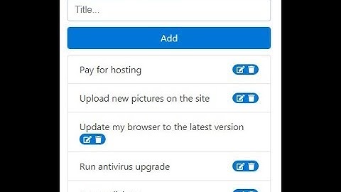 Simple Todo App using ReactJS for beginners   Part 1