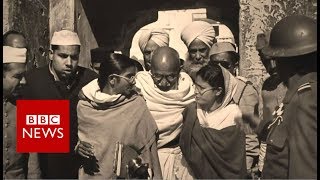 How Gandhi's last day was photographed - BBC News screenshot 2